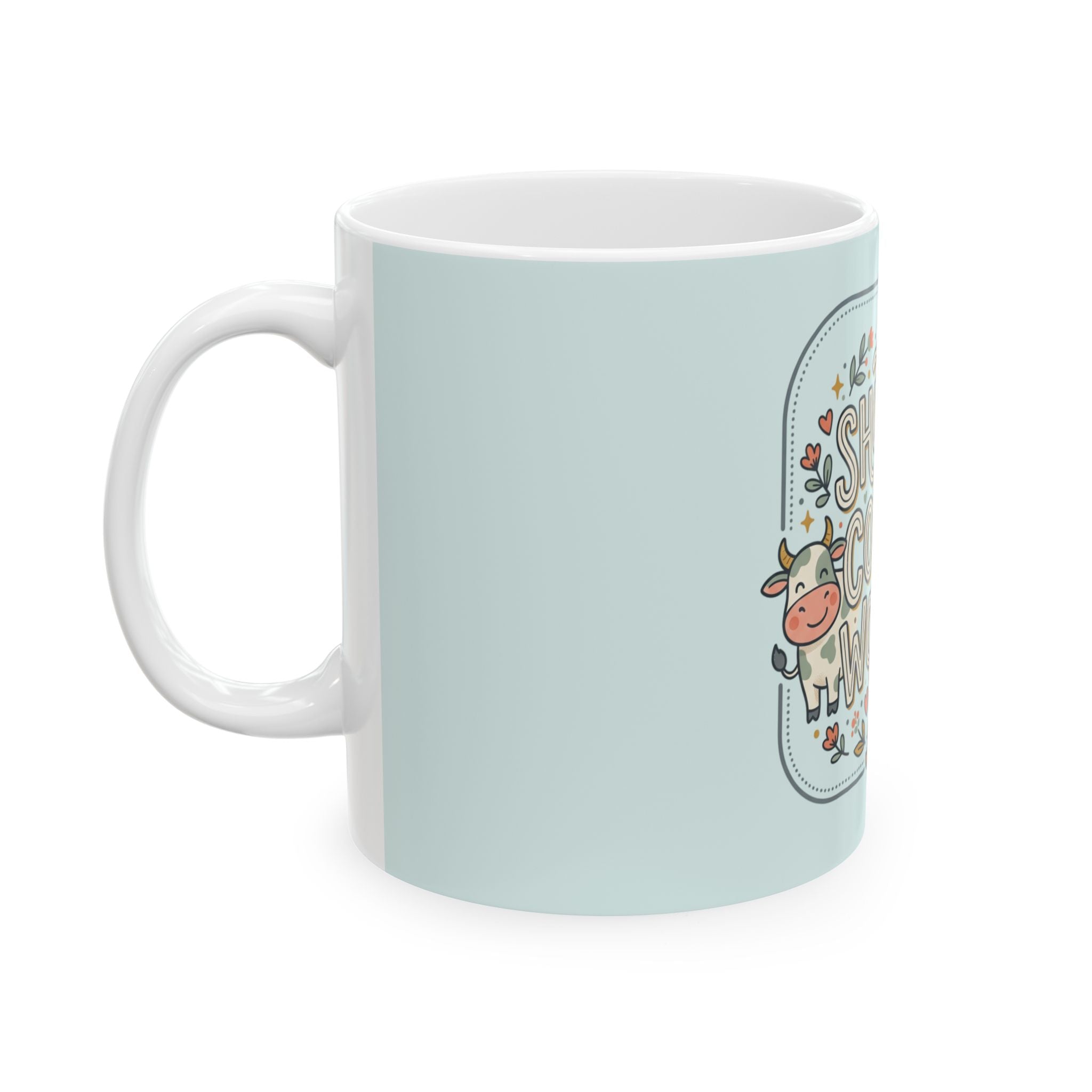 Whimsical Ceramic Coffee Mug