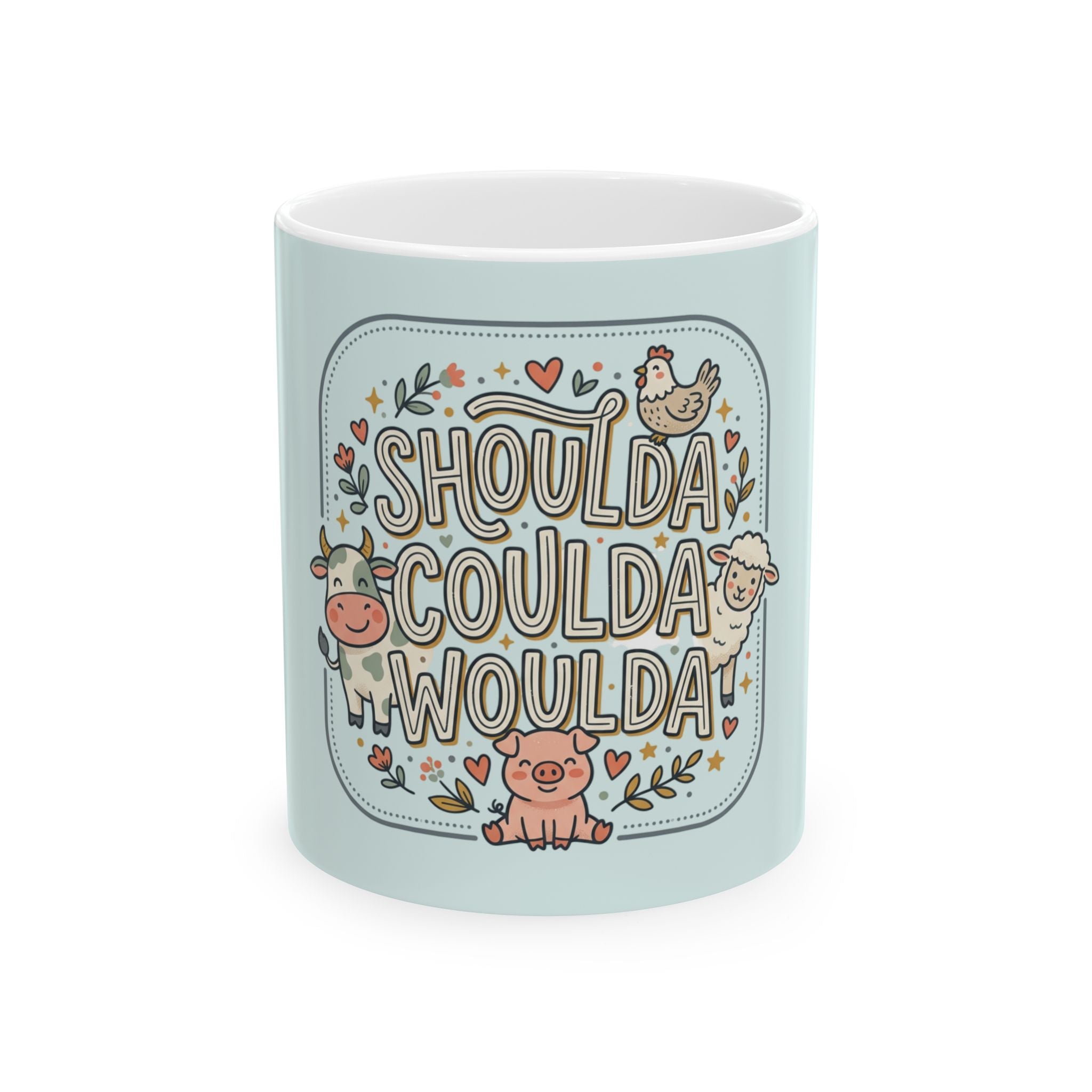 Whimsical Ceramic Coffee Mug
