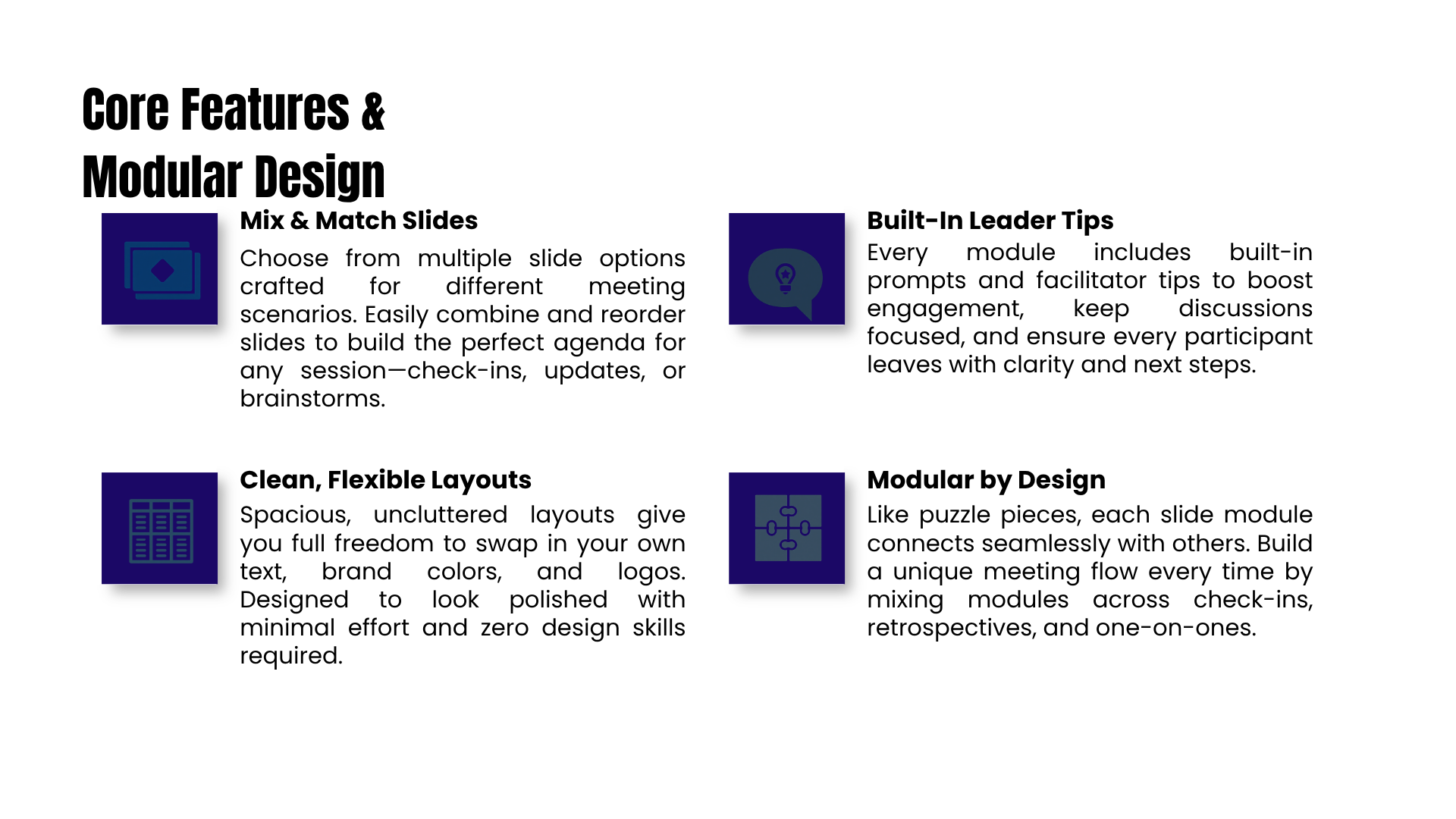 Complete Meeting Deck Toolkit