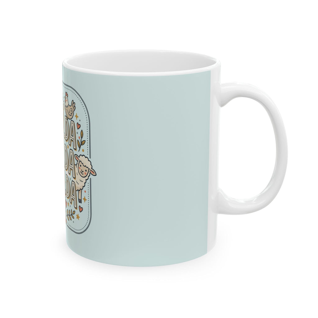 Whimsical Ceramic Coffee Mug